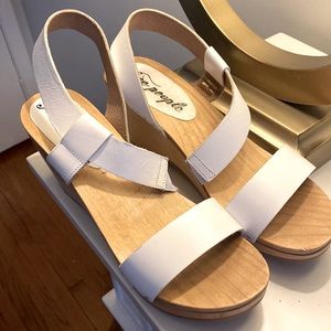 Free People White sandals